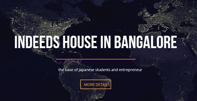 インドのバンガロールにある日本人向けシェアハウスIndeeds House